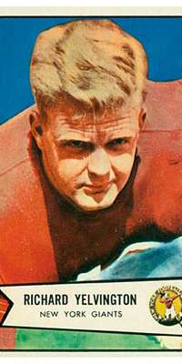 Dick Yelvington, American football player (New York Giants), dies at age 84